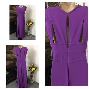 Bcbg maxazria purple gown